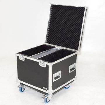 Flight case for 2x Showven SONICBOOM X SMOKEJET