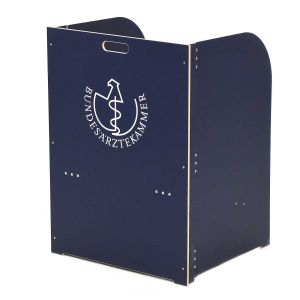 Voting booth foldable